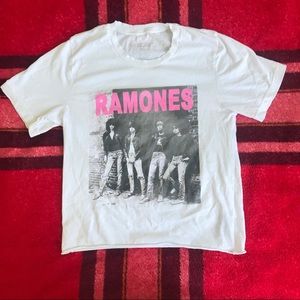 RAMONES band crop top!